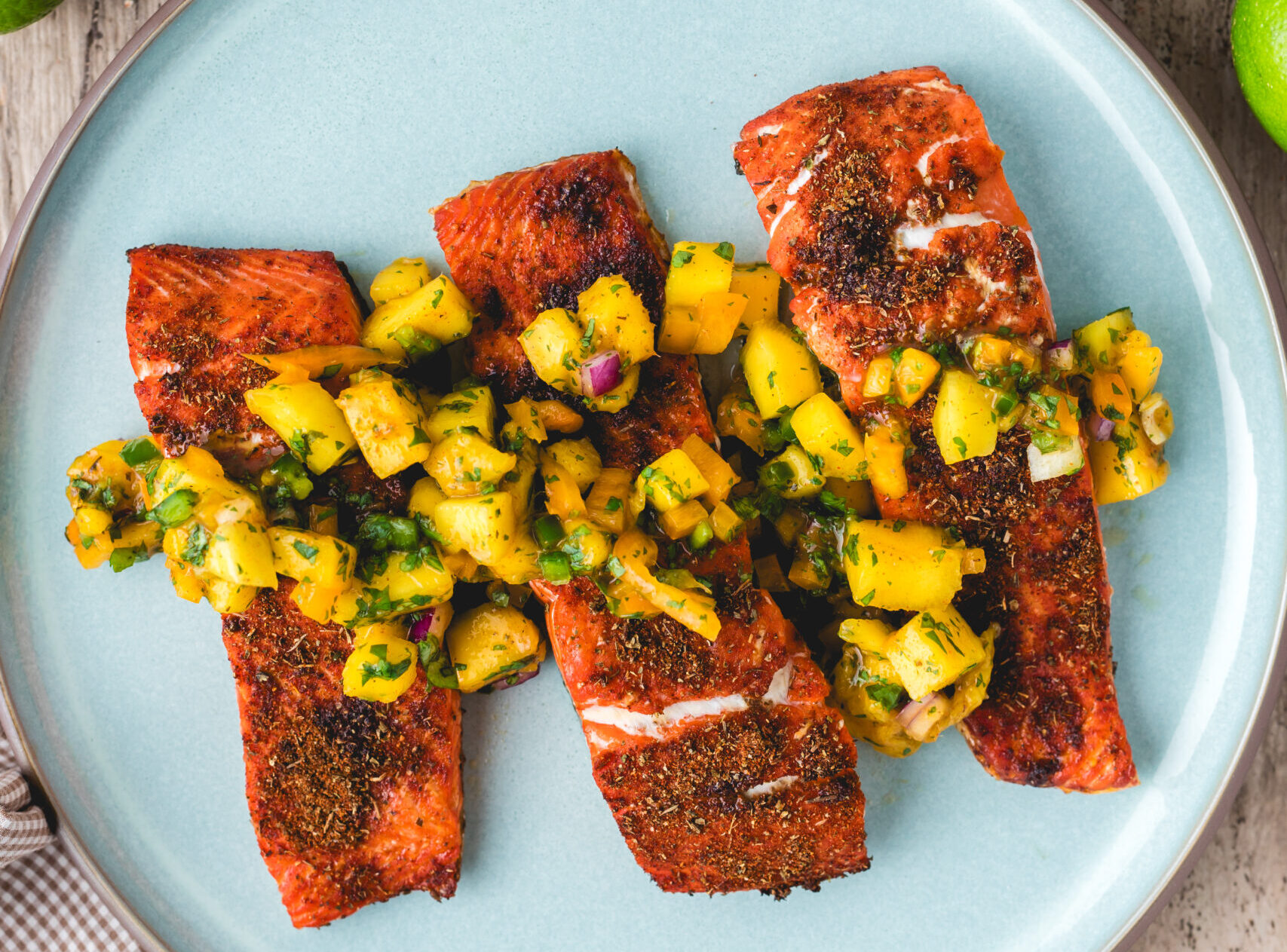 Air Fryer Cajun Salmon