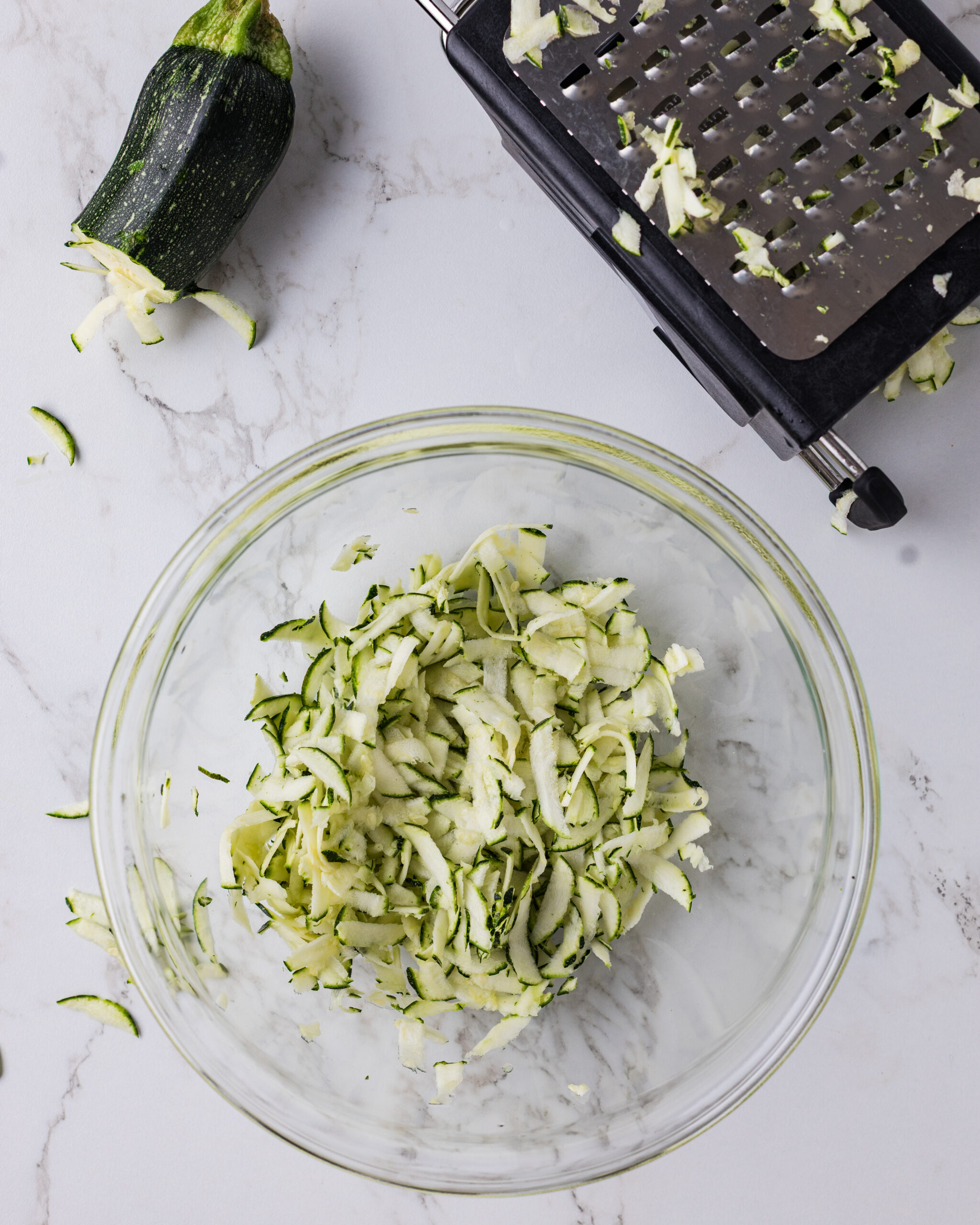 Shredded Zucchini