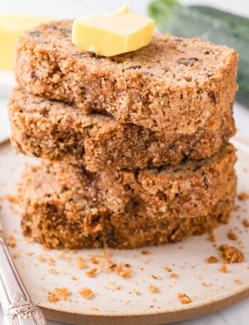 Gluten-Free Zucchini Bread Stack